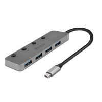 P-43383 | Lindy 4 Port USB 3.2 Gen 1 Typ C Hub mit...