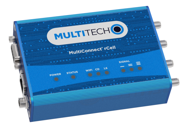 Multi-Tech Systems · MultiConnect rCell 100 Series· LTE Cat 4 Router mit Fallback und Wi-Fi/BT/GPS