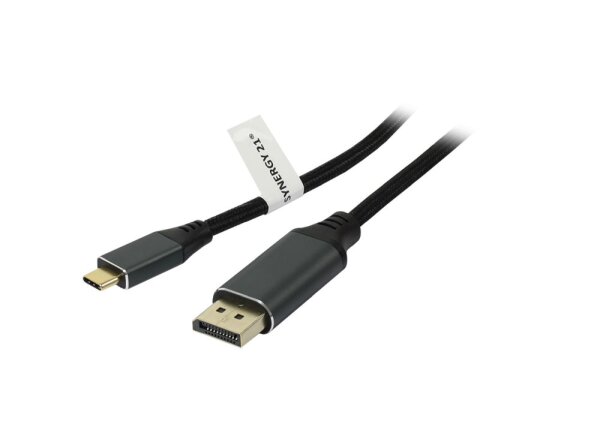 Synergy 21 Kabel Video USB 3.1 C> DisplayPort 1.4 ST/ST 1.8m* - Kabel - Digital/Daten