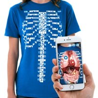 Curiscope MINT Virtuali-tee Augmented Reality T-Shirt...