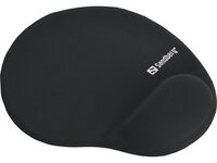 A-520-23 | SANDBERG Gel Mousepad with Wrist Rest - Schwarz - Monochromatisch - Gel - Handgelenkauflage | Herst. Nr. 520-23 | Zubehör Eingabegeräte | EAN: 5705730520235 |Gratisversand | Versandkostenfrei in Österrreich