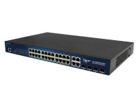 ALLNET Switch smart managed Layer2 24 Port• PoE...