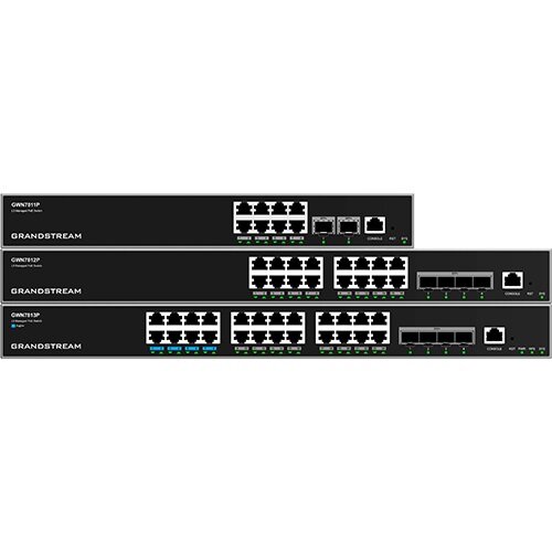 Grandstream GWN7813 24x Port Layer 3 Managed Netzwerk Switch - Access Point - ARP