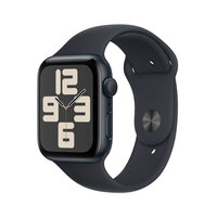 Apple Watch SE GPS 44mm Alu Mitternacht Sportarmband M/L