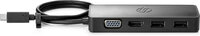 P-7PJ38AA | HP USB-C Reisehub G2 - USB 3.2 Gen 1 (3.1 Gen 1) Type-C - HDMI - USB 3.2 Gen 1 (3.1 Gen 1) Type-A - VGA - Haus - 173 mm - 48 mm - 13 mm | 7PJ38AA | Zubehör Notebook |