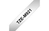 P-TZEM921 | Brother TZeM921 - Laminiertes Band - Schwarz auf Silber (matt) | Herst. Nr. TZEM921 | Papier, Folien, Etiketten | EAN: 4977766750745 |Gratisversand | Versandkostenfrei in Österrreich