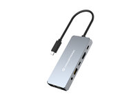 P-DONN22G | Conceptronic DONN22G - Kabelgebunden - USB 3.2 Gen 2 (3.1 Gen 2) Type-C - 100 W - 3,5 mm - 2500 Mbit/s - Grau | Herst. Nr. DONN22G | Zubehör PC | EAN: 4015867231388 |Gratisversand | Versandkostenfrei in Österrreich