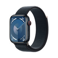 Apple Watch 9 Cell 45mm Alu Mitternacht Sport Loop