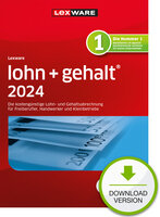 P-09002-2040 | Lexware ESD lohn+gehalt 2024 Abo Version -...