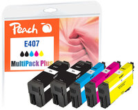 P-PI200-938 | Peach Patrone Epson No.407 MultiPack Plus remanufactured Tintenpatronen Gratisversand und Versandkostenfrei in Österrreich | Herst. Nr. PI200-938 | Tintenpatronen | EAN: 7640460546880 |
