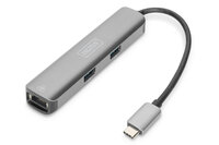 P-DA-70892 | DIGITUS USB-C Dock, 5-Port | Herst. Nr. DA-70892 | Zubehör Notebook | EAN: 4016032472551 |Gratisversand | Versandkostenfrei in Österrreich