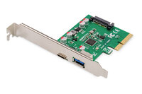 P-DS-30225 | DIGITUS PCIe Karte, USB Type-C + USB A |...