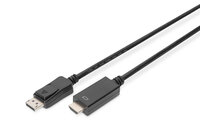 P-AK-340303-020-S | DIGITUS DisplayPort Adapterkabel, DP...