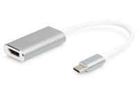 DIGITUS USB Type-C 4K HDMI Graf. Adapter 20cm Kabel Alu. Gehäuse