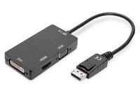 DIGITUS DisplayPort 3in1 Adapt/ Konverter -...