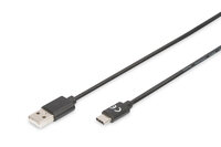 P-AK-300136-018-S | DIGITUS USB Type-C Anschlusskabel, Type-C - A | Herst. Nr. AK-300136-018-S | Kabel / Adapter | EAN: 4016032368755 |Gratisversand | Versandkostenfrei in Österrreich