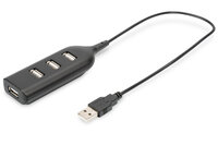 P-AB-50001-1 | DIGITUS USB 2.0 HUB, 4-Port | Herst. Nr. AB-50001-1 | Kabel / Adapter | EAN: 4016032285373 |Gratisversand | Versandkostenfrei in Österrreich