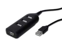 P-AB-50001-1 | DIGITUS USB 2.0 HUB, 4-Port | Herst. Nr....