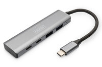 P-DA-70245 | DIGITUS USB-C HUB, 4-Port , 2x USB A + 2x...