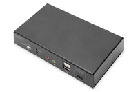 P-DS-12901 | DIGITUS KVM-Switch, 2-Port, 4K30Hz,...