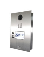 AGFEO DoorSpeak 4 - Verkabelt - IP33 - Silber - Wand -...