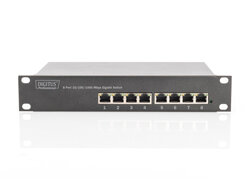 Y-DN-80114 | DIGITUS 8-Port Gigabit  Switch, 10 Zoll, Unmanaged | Herst. Nr. DN-80114 | Netzwerkgeräte | EAN: 4016032441007 |Gratisversand | Versandkostenfrei in Österrreich