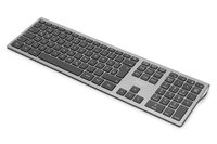 DIGITUS Ultra-Slim Tastatur Wireless 2,4 GHz