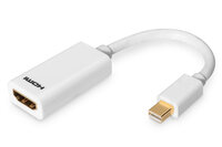 DIGITUS Mini DisplayPort - HDMI Adapter / Konverter  15cm...