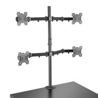 P-40659 | Lindy Quad Display Bracket w/ Pole & Desk Clamp - Tischhalterung für 4 Monitore (einstellbarer Arm) - Stahl | Herst. Nr. 40659 | Zubehör TFT/LCD-TV | EAN: 4002888406598 |Gratisversand | Versandkostenfrei in Österrreich