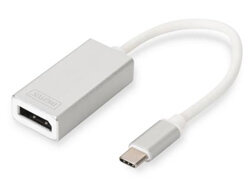 Y-DA-70844 | DIGITUS USB Type-C 4K DisplayPort Grafikadapter | Herst. Nr. DA-70844 | Kabel / Adapter | EAN: 4016032427780 |Gratisversand | Versandkostenfrei in Österrreich