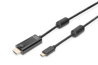 P-AK-300330-050-S | DIGITUS USB Type-C Gen2 Adapter- / Konverterkabel, Type-C auf HDMI A | Herst. Nr. AK-300330-050-S | Kabel / Adapter | EAN: 4016032451327 |Gratisversand | Versandkostenfrei in Österrreich