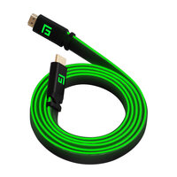 P-FG-HDMILED-150-GREEN | Floating Grip HDMI Kabel High Speed 8K/60Hz LED 1.5m grün - Kabel - Digital/Display/Video | Herst. Nr. FG-HDMILED-150-GREEN | Kabel / Adapter | EAN: 5713474051014 |Gratisversand | Versandkostenfrei in Österrreich