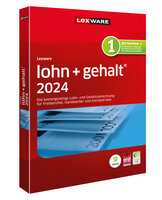 P-09002-0101 | Lexware lohn+gehalt 2024 Jahresversion - Finanzen/Steuer - Deutsch | Herst. Nr. 09002-0101 | Software / Anwendungen | EAN: 9783648172445 |Gratisversand | Versandkostenfrei in Österrreich