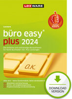 P-08886-2031 | Lexware ESD büro easy plus 2024 Abo Version - Finanzen/Steuer - Deutsch | Herst. Nr. 08886-2031 | Software / Anwendungen | EAN: 9783648172087 |Gratisversand | Versandkostenfrei in Österrreich