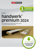 P-02022-2033 | Lexware ESD handwerk premium 2024 Abo Version - Finanzen/Steuer - Deutsch | Herst. Nr. 02022-2033 | Software / Anwendungen | EAN: 9783648170441 |Gratisversand | Versandkostenfrei in Österrreich