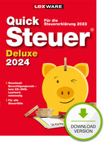 P-06815-2015 | Lexware ESD QuickSteuer Deluxe 2024 - Finanzen/Steuer - Deutsch | Herst. Nr. 06815-2015 | Software / Anwendungen | EAN: 9783648171165 |Gratisversand | Versandkostenfrei in Österrreich