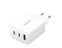 Intenso Power Adapter W65ACC GaN weiß 2x USB-C 1x...