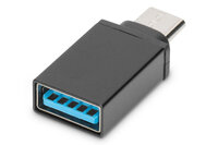 P-AK-300506-000-S | DIGITUS USB Type-C Adapter, Type-C - A | Herst. Nr. AK-300506-000-S | Kabel / Adapter | EAN: 4016032370802 |Gratisversand | Versandkostenfrei in Österrreich