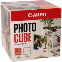Canon PP-201 13x13 cm Photo Cube Creative Pack White...