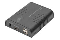 P-DS-55530 | DIGITUS HDMI KVM IP Extender Receiver, Full...