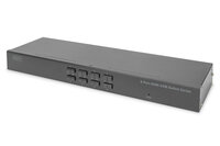 P-DS-12910 | DIGITUS Desktop 8 Port HDMI KVM Switch...