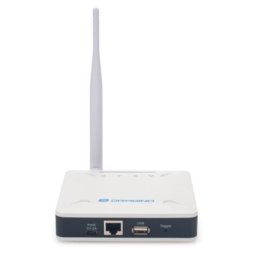 Dragino · Gateway· LoRa· Indoor Private ohne 4G· Single Channel· - TCP/IP - Ethernet