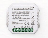 Akuvox Akubela 2 Gang ZigBee Switch Module
