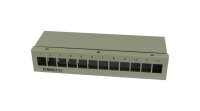 Synergy 21 Patch Panel 12xTP CAT6A incl.Keystone...