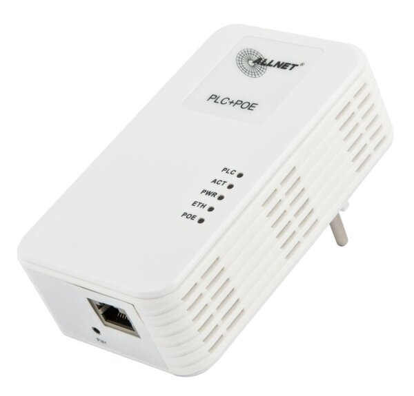 ALLNET 1200Mbit Homeplug AV2 Powerline Bridge - 1x Gigabit - Bridge - Stromnetz (Powerline)