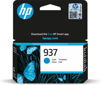 P-4S6W2NE | HP 937 Cyan Original Ink Cartridge - Original...