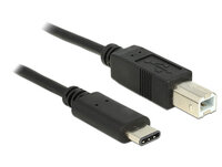 P-83328 | Delock 0.5m - USB2.0-C/USB2.0-B - 0,5 m - USB B - USB C - USB 2.0 - Männlich/Männlich - Schwarz | Herst. Nr. 83328 | Kabel / Adapter | EAN: 4043619833283 |Gratisversand | Versandkostenfrei in Österrreich