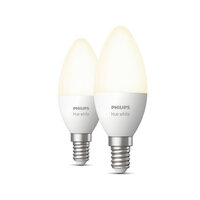 Philips Hue LED Lampe E14 2er Set 5,5W 470lm White