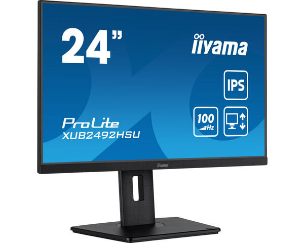 L-XUB2492HSU-B6 | Iiyama 60.5cm 23.8" XUB2492HSU-B6 16 9 HDMI+DP+4xUSB IPS - Flachbildschirm (TFT/LCD) - 60,5 cm TFTs Gratisversand und Versandkostenfrei in Österrreich | Herst. Nr. XUB2492HSU-B6 | TFTs | EAN: 4948570122578 |