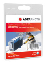 AgfaPhoto APCCLI526CD - Cyan - - Canon Pixma IP 4850 - Canon Pixma MG 5250 - Canon Pixma MG 8150 - Canon Pixma IP 4950 - Canon... - 1 Stück(e) - Sichtverpackung